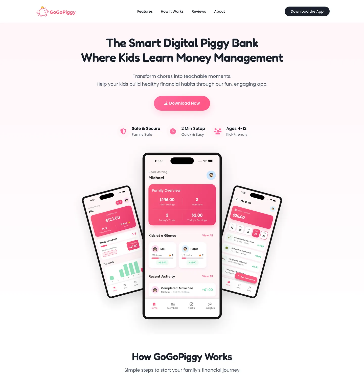 GoGoPiggy website