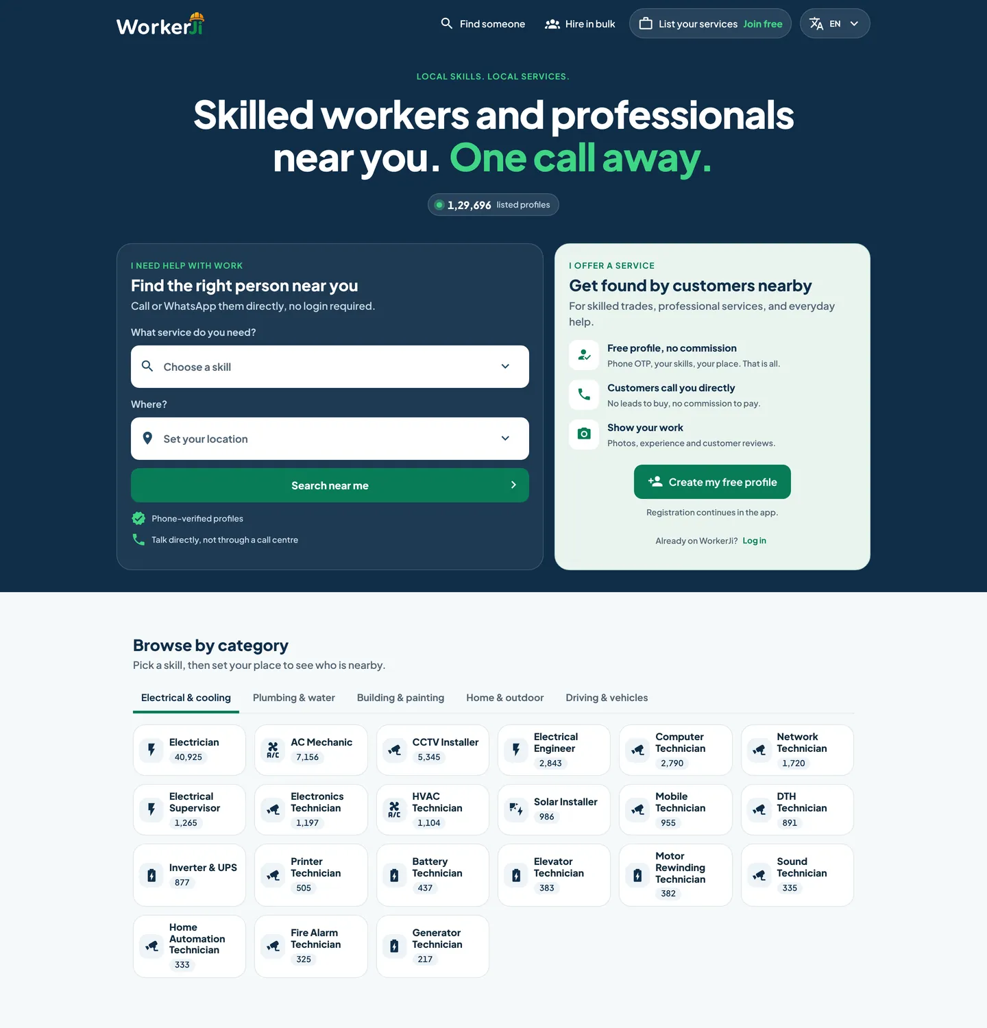 WorkerJI website